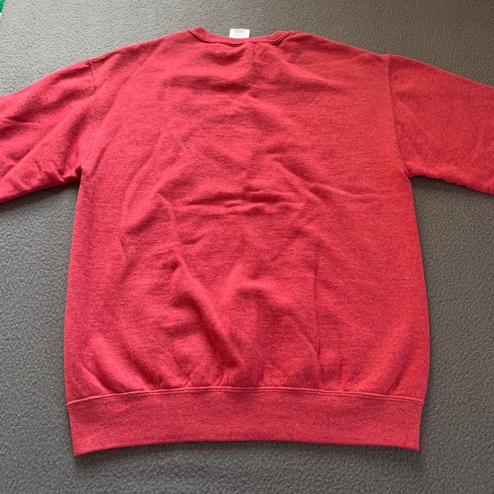 Vintage Jerzees NuBlend Kitten Floral Basket Graphic Crewneck Sweatshirt Novelty - Picture 3 of 8